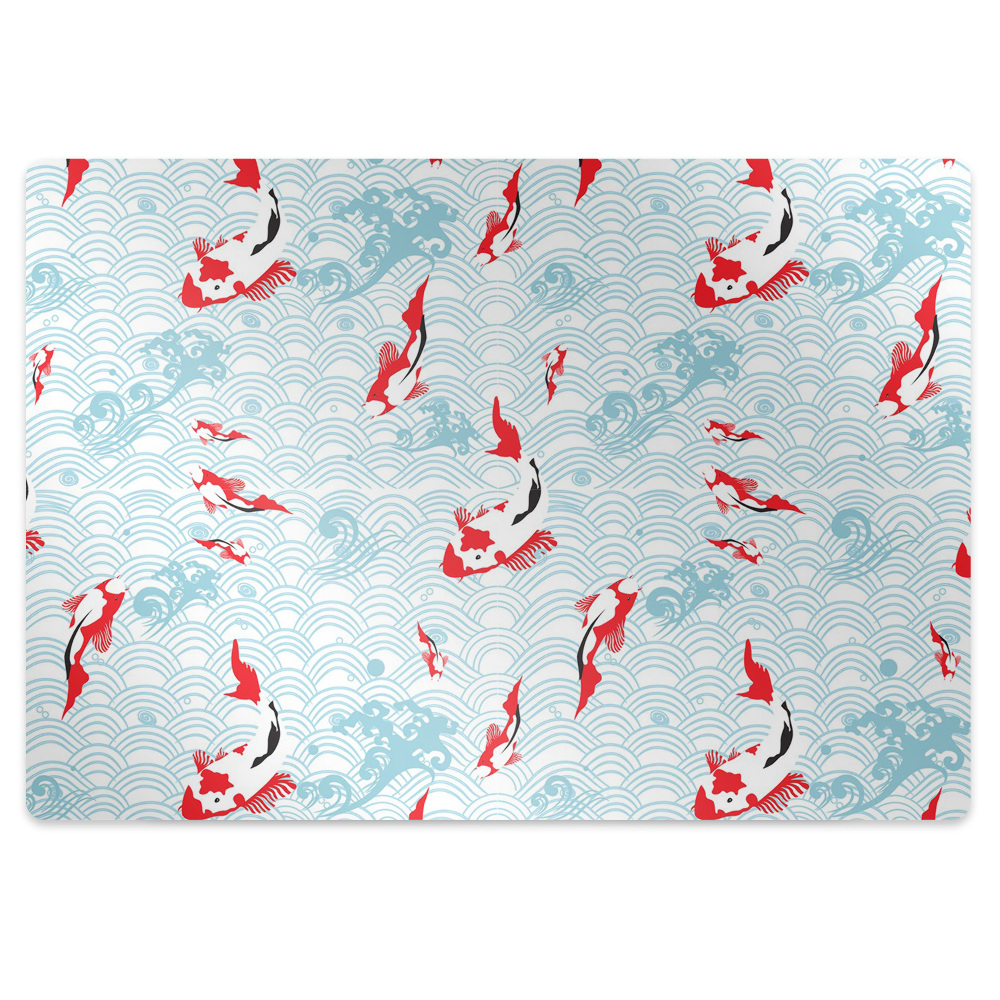 Podložka pod kancelářskou židli Japonský kapr