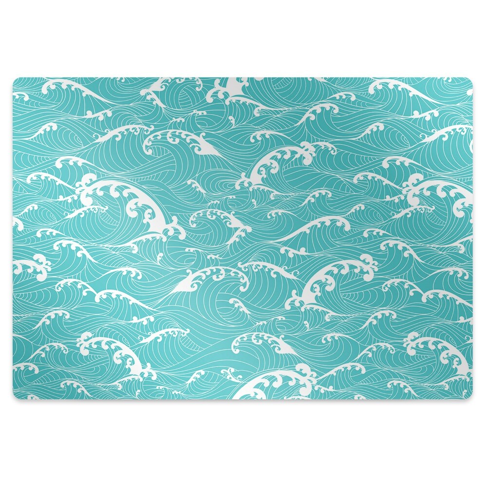 Ochranná podložka na podlahu Mořské vlny