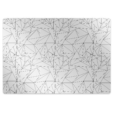 Ochranná podložka na podlahu Jednoduché geometrické tvary