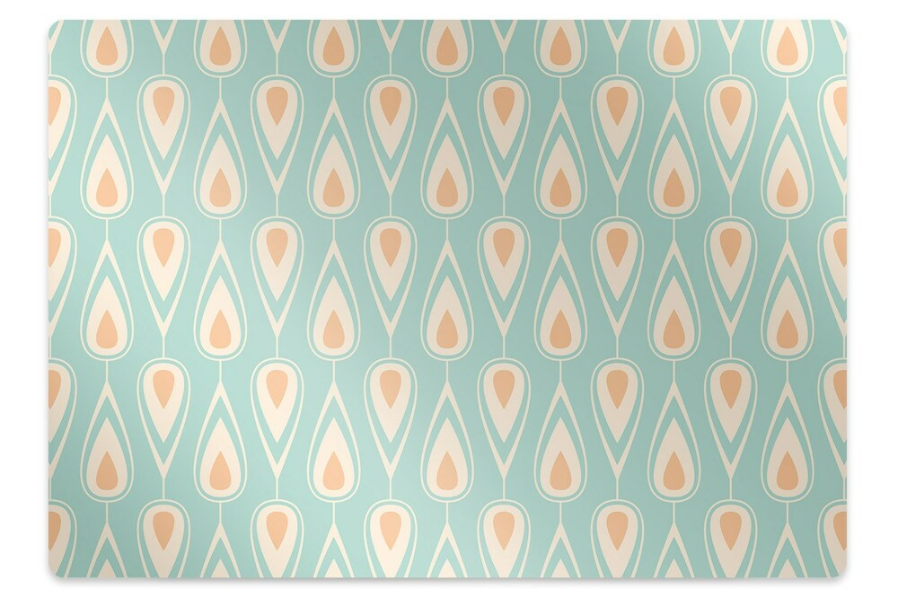 Ochranná podložka pod židli Retro motiv