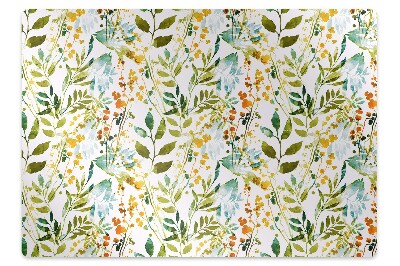 Podložka na židli Boho květiny