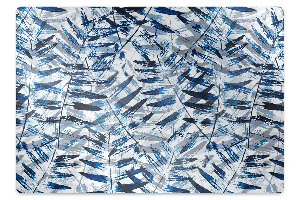 Podložka pod židli Exotické listy