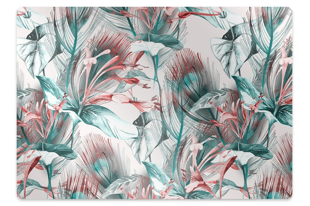 Podložka na ochranu podlahy Kreslené tropy