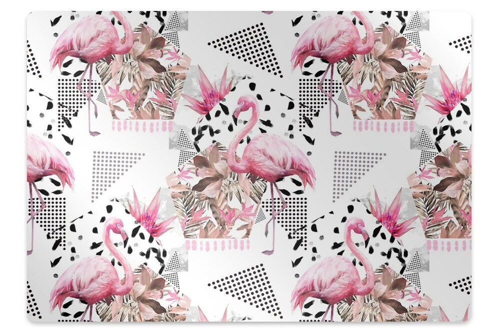 Ochranná podložka pod židli Krásní ptáci