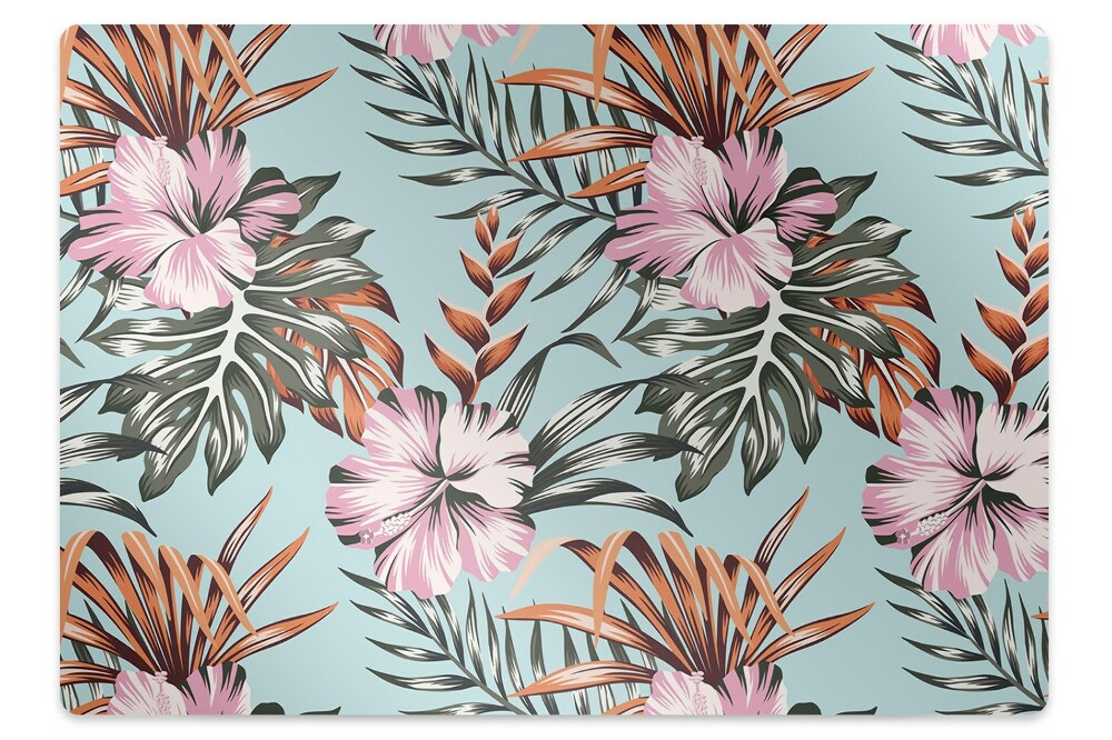 Podložka pod židli Jedinečné květy