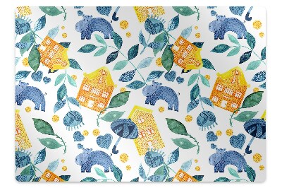 Podložka na ochranu podlahy Barevný vzor pro vaše dítě