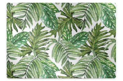 Podložka pod židli Listy džungle