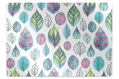 Ochranná podložka na podlahu Kreslené listy