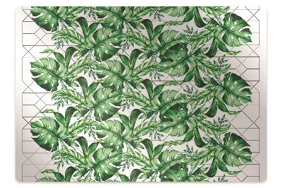 Podložka pod židli Černý vzor