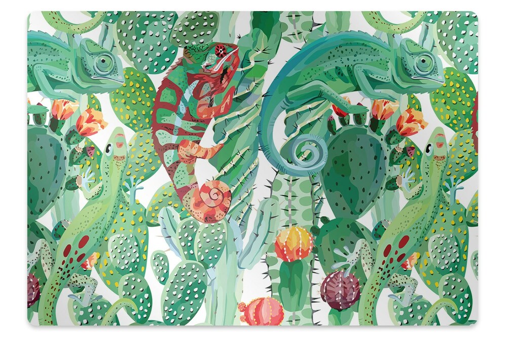 Podložka pod křeslo Chameleonské barvy