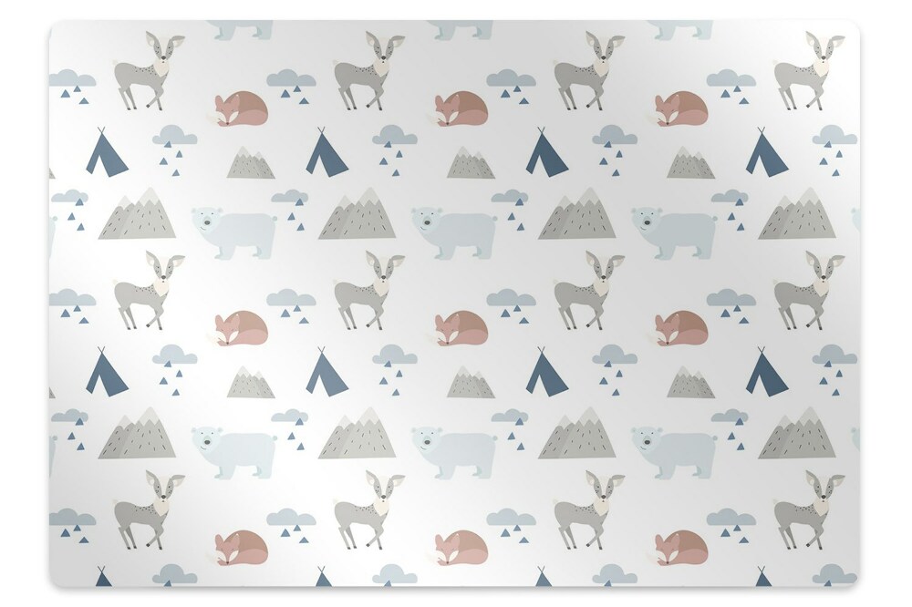 Podložka pod židli Lesní zvířata