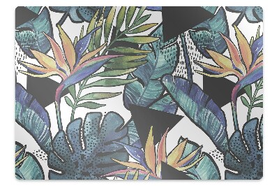 Podložka pod křeslo Palmové listy