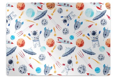 Podložka pod kancelářskou židli Vesmírný let