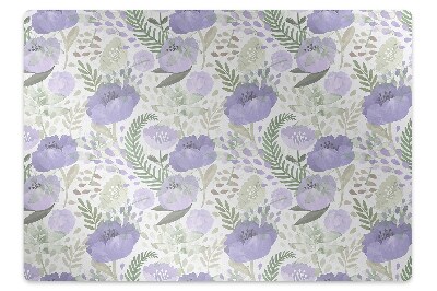 Koberec pod židli Malované máky