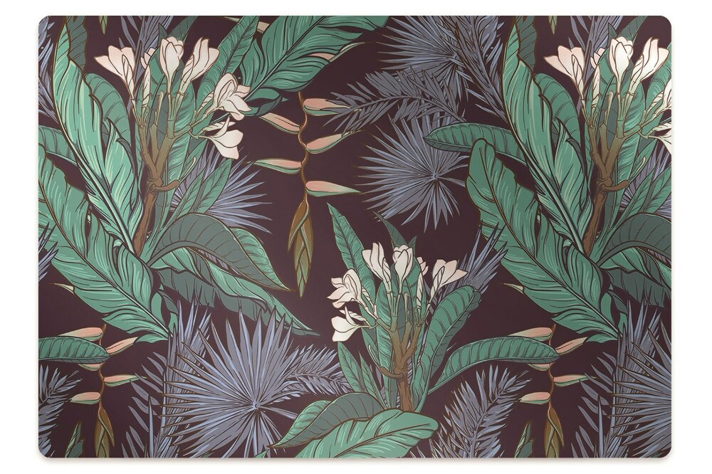 Ochranná podložka na podlahu Tropický les