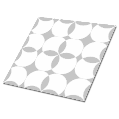 Samolepící pvc obklady Šedé kruhy