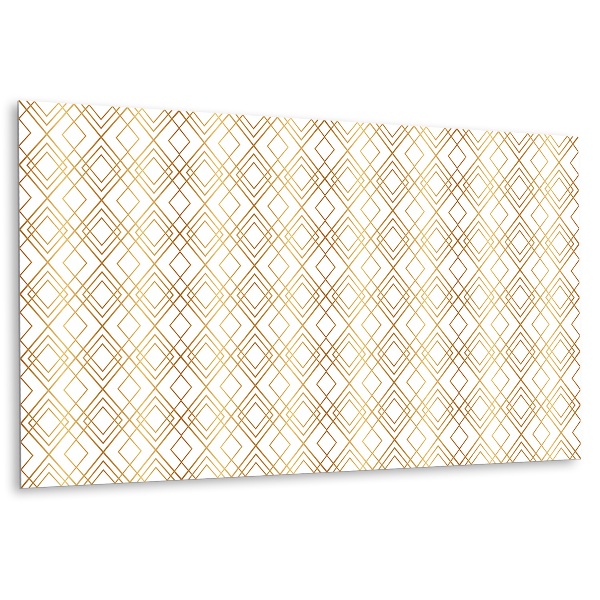 Obkladový panel na stěnu Se Zlatými Ozdobnými Liniemi