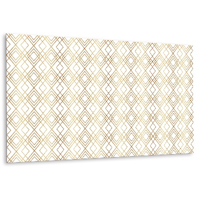 Obkladový panel na stěnu Se Zlatými Ozdobnými Liniemi