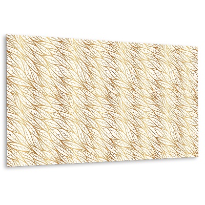 Nástěnný panel Vzor Stěny V Barvě Plátkového Zlata