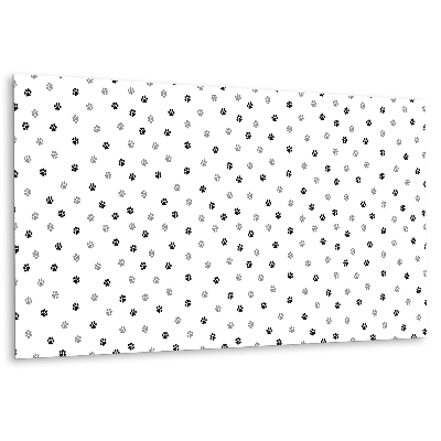 Obkladový panel na stěnu Ve Vzoru Znázorňujícím Psí Tlapky