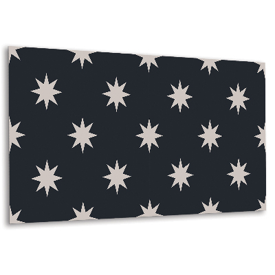 Nástěnný panel Motiv Hvězdy A Čtverce