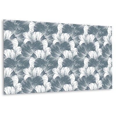 Nástěnný panel Za Televizí V Květech