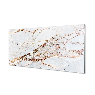 Skleněný obraz na zeď Kamenný zlatý mramor