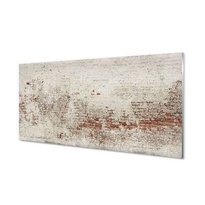 Obraz ze skla Malovaná cihlová zeď