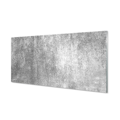 Skleněný obraz na stěnu Kamenná zeď šedý cement