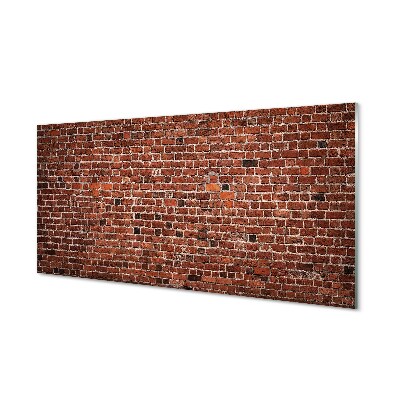 Obraz ze skla Zeď z pálených cihel