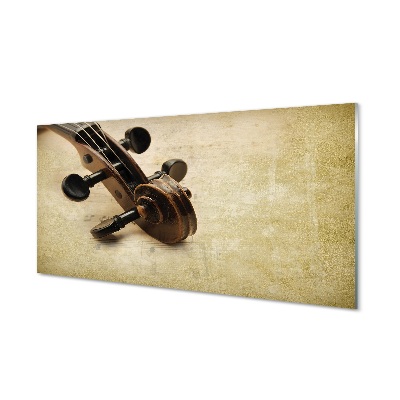 Skleněný obraz na zeď Krk violoncella