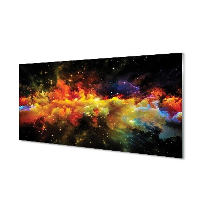 Skleněný obraz Abstraktní vesmírné vzory