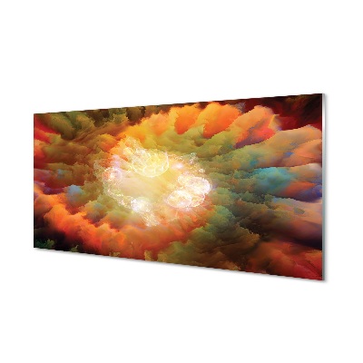 Obraz ze skla Abstraktní fraktální spirála