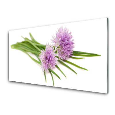 Moderní skleněný obraz Medvědí česnek