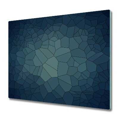 Skleněná deska do kuchyně Modré pozadí abstrakce