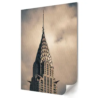Plakát na zeď Ikona New Yorku Chrysler Building