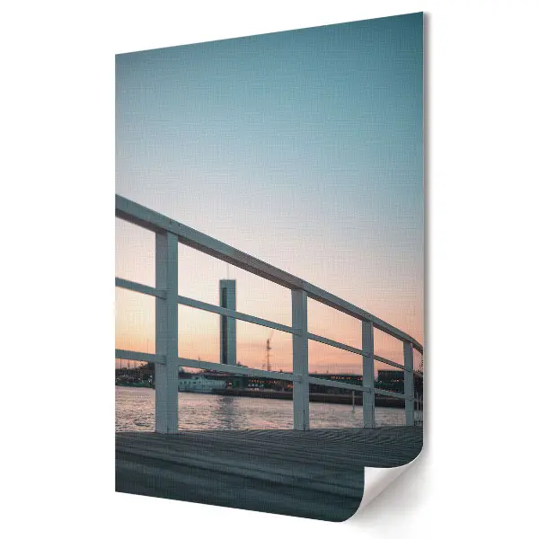 Moderní obraz na plátně Klidný západ slunce nad vodou