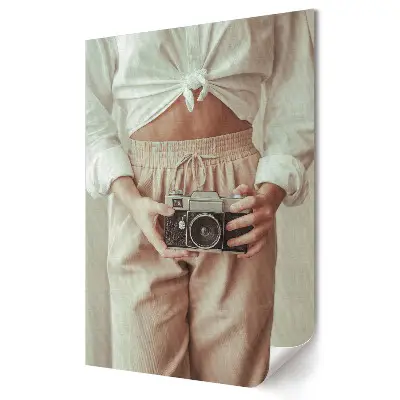 Tisk na plátno Vintage Vibes Zachyťte okamžik