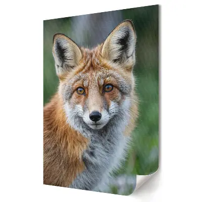 Nástěnný plakát Kouzlo divoké lišky v přírodě