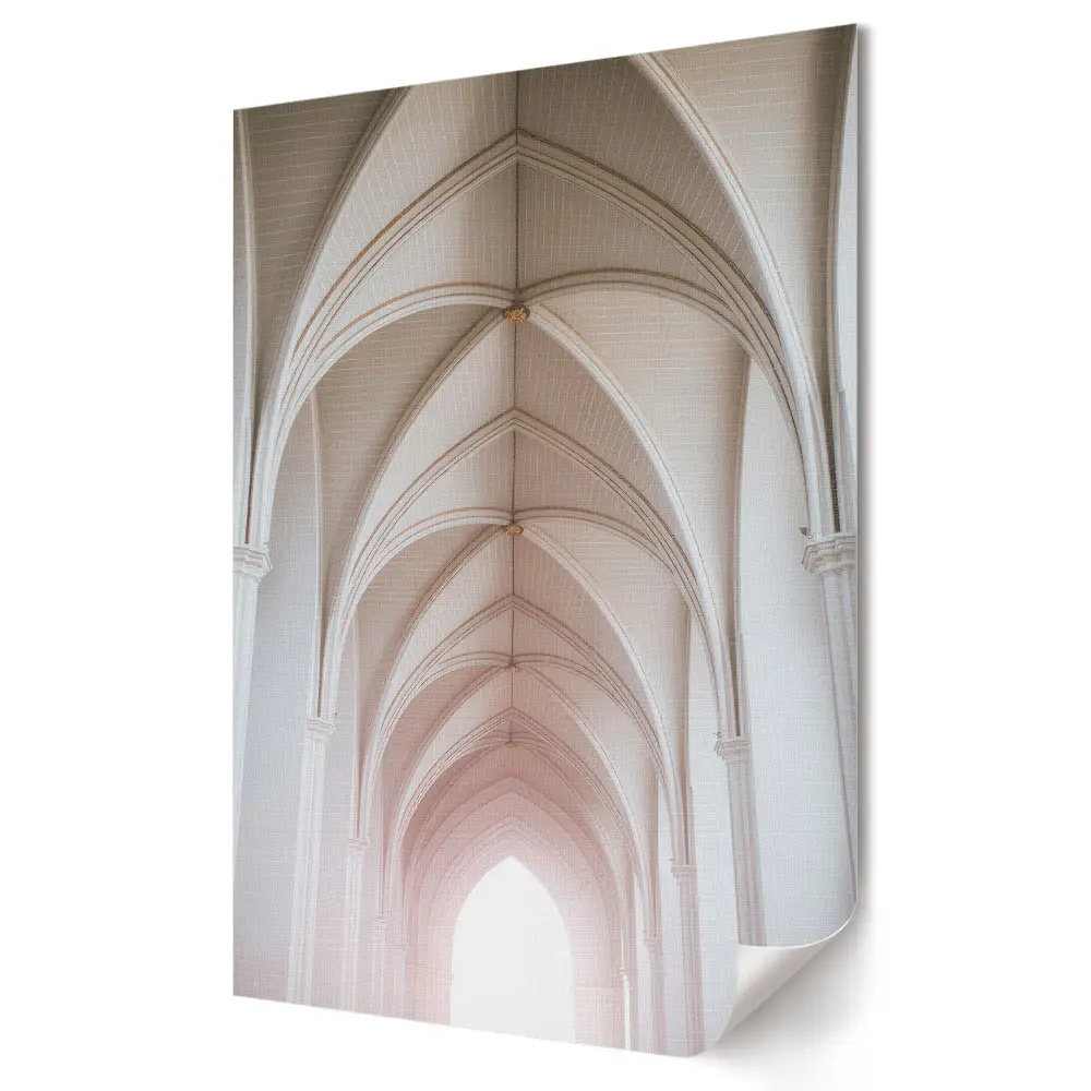 Nástěnný plakát Elegance architektury Bílé oblouky