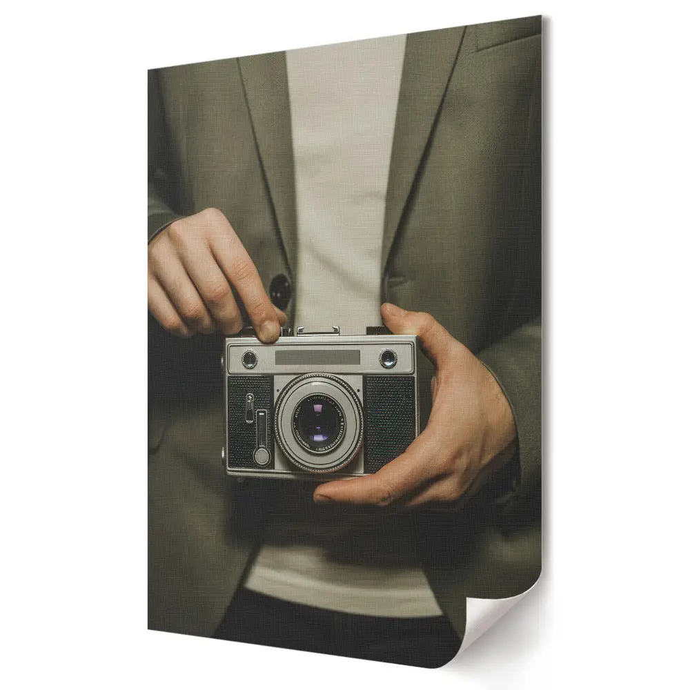 Nástěnný plakát Elegance a vášeň pro fotografování