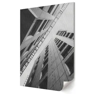 Moderní obraz na plátně Architektura v odstínech šedé