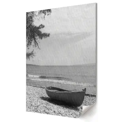 Moderní obraz na plátně Klid moře v monochromatickém stylu