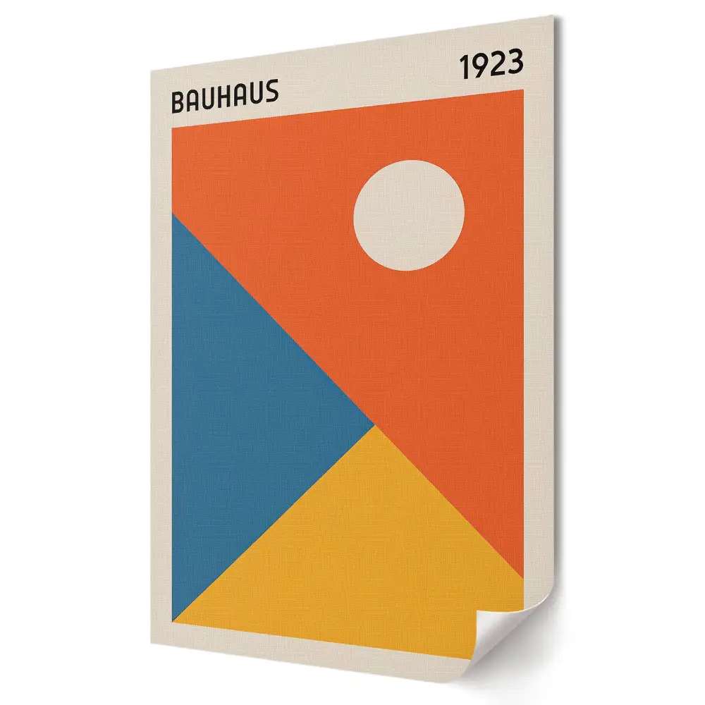 Obraz na plátně Bauhaus 1923 Barvy a geometrie