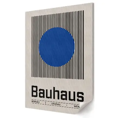 Plakát na zeď Bauhaus minimalismus a geometrie v designu