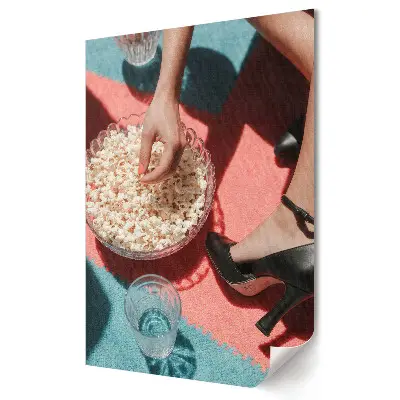 Moderní obraz na plátně Popcorn a elegance v letním slunci