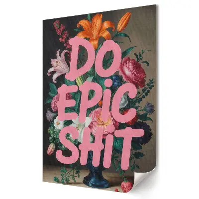 Moderní obraz na plátně Květiny a inspirace