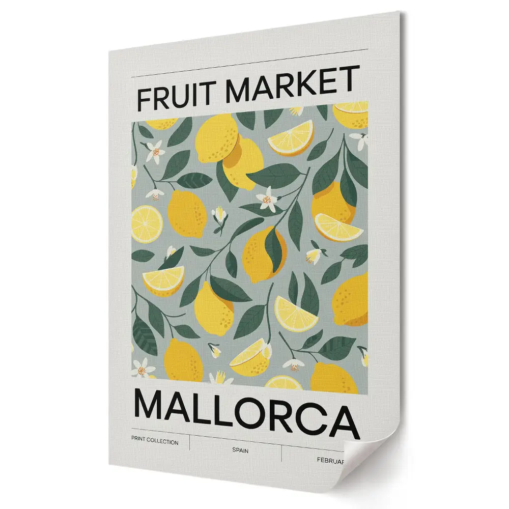Moderní obraz na plátně Ovocný ráj z Mallorky