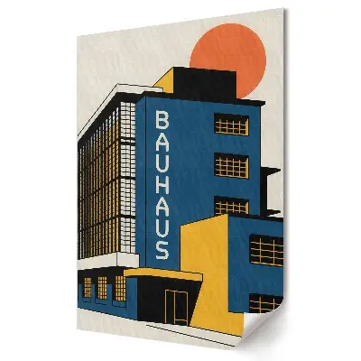 Plakát na zeď Bauhaus Ikona moderní architektury