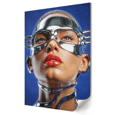 Nástěnný obraz na plátně Futuristická vize moderní ženy